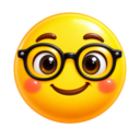 Nerdy Glasses Smile